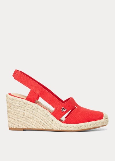 Women's Ralph Lauren Penelopie Canvas Espadrilles | 968072GRM